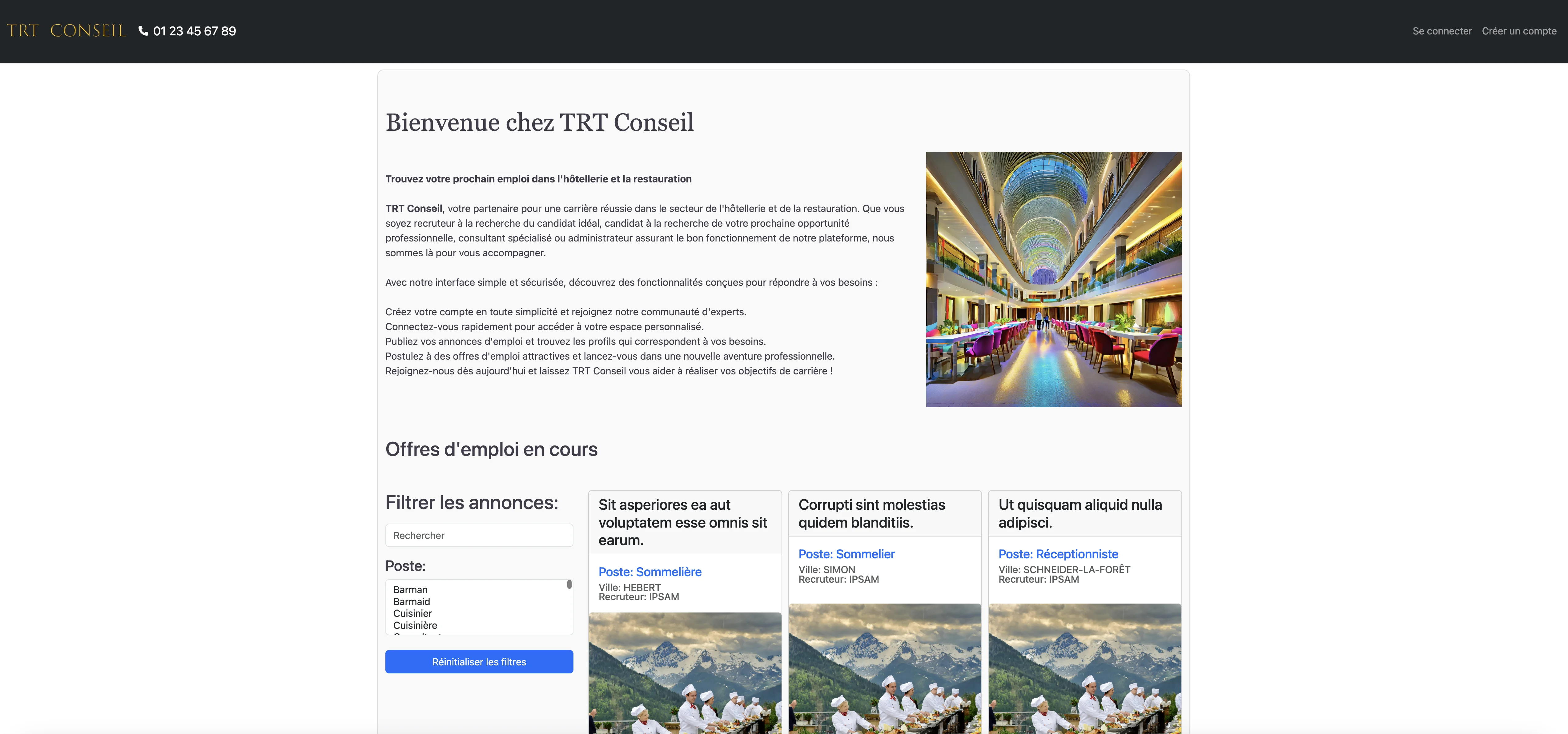 TRT Conseil - Agence recrutement